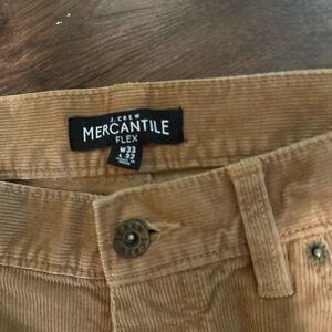 J. Crew Men's Corduroy Pants in Tan